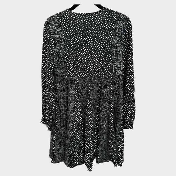 Zara Girls Black and White Polka Dot Dress SZ 13-14 NWT - Picture 4 of 4